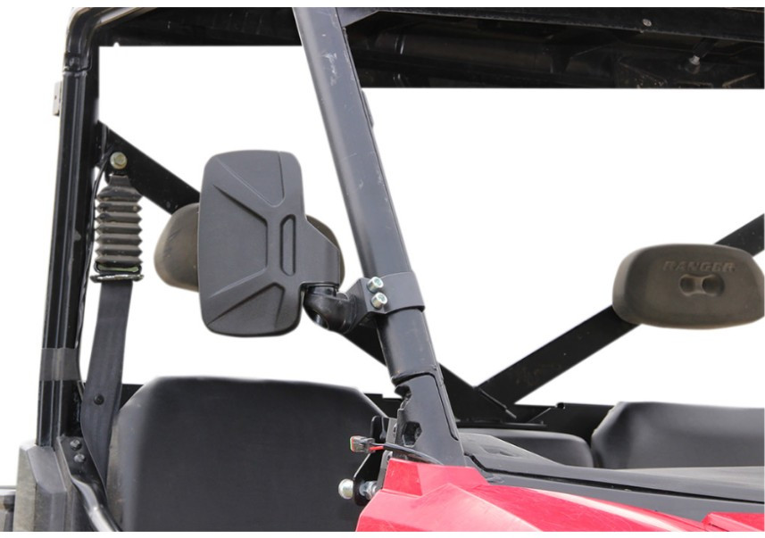 Polaris Ranger Rops Moose Utility Polaris Ranger Roll Cage ROPS Mount Side Mirror Set 56-18083A