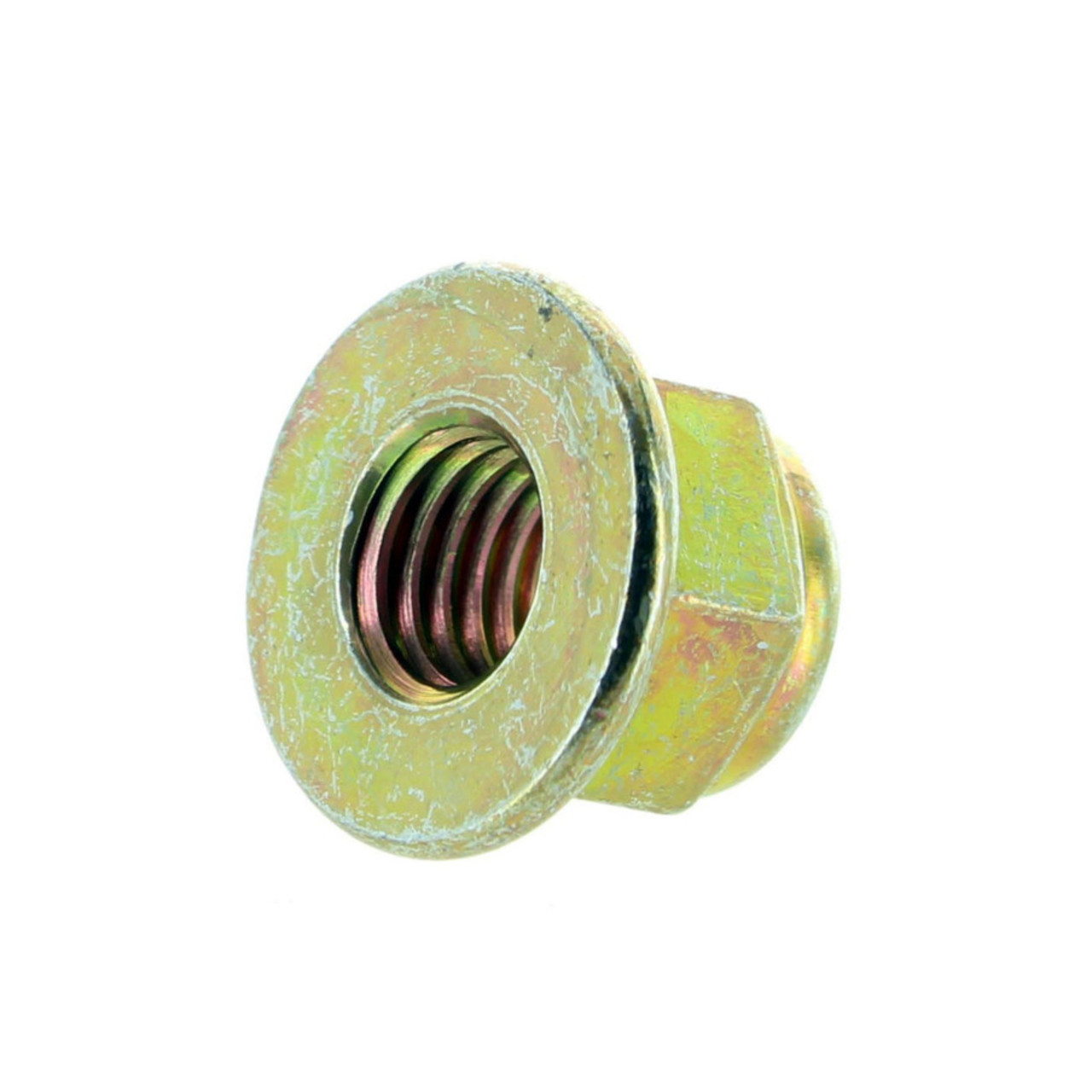 Can-Am OEM Hexagonal Flanged Elastic Nut 10 Pack, 233201414