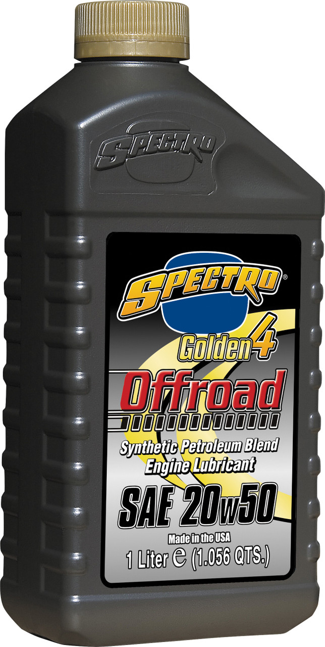 SPECTRO Golden Off-Road Semi-Syn 4T Oil, 582-01331