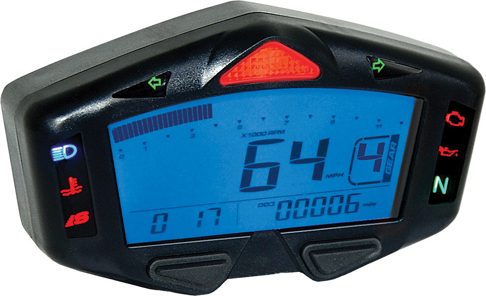 KOSO DB-03R Digital LCD Gauge, 27-5735