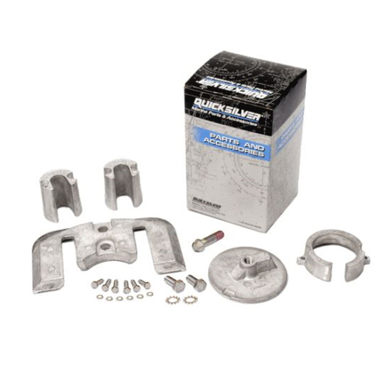 Mercruiser New OEM Bravo Sacraficial Magnesium Anode Kit 888757Q02,888757Q01
