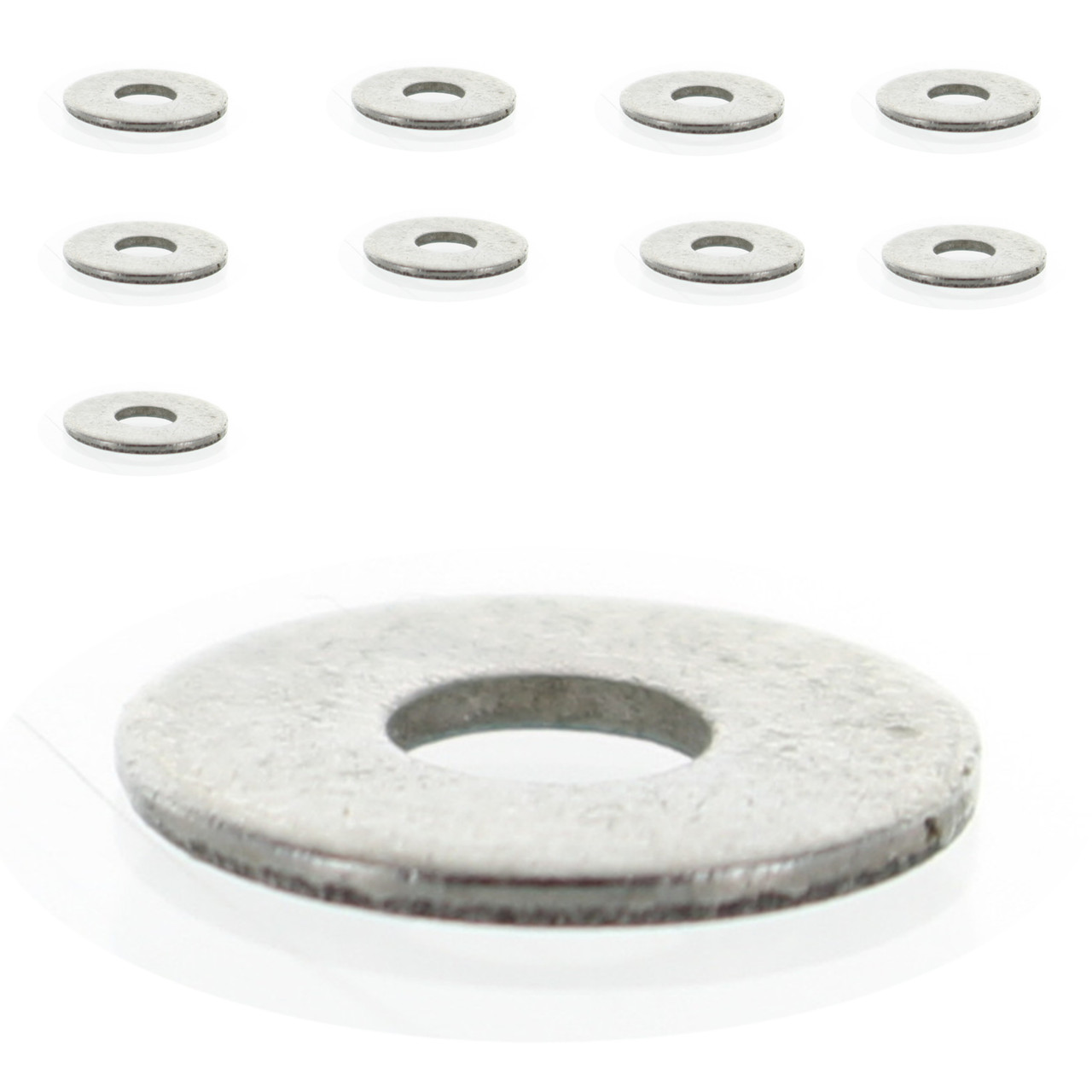 Sea-Doo New OEM Flat Washer 4 mm, Pack of 10, 217042600, 234042600