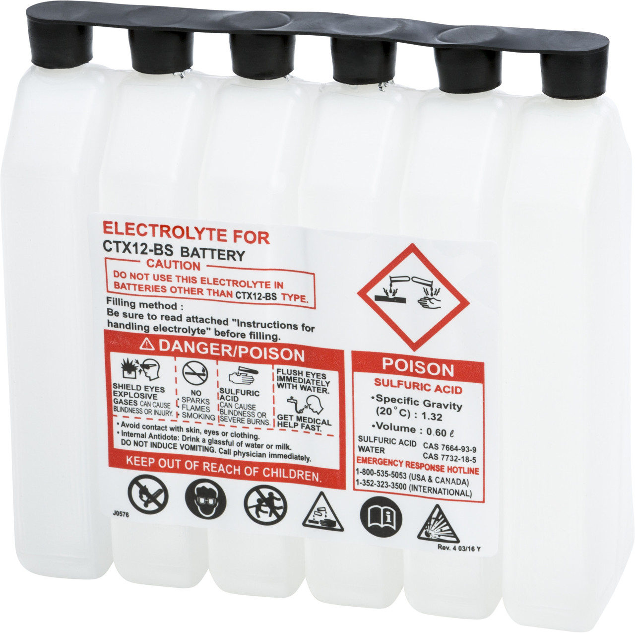 FIRE POWER Sealed Battery Electrolyte Pack, 49-3025