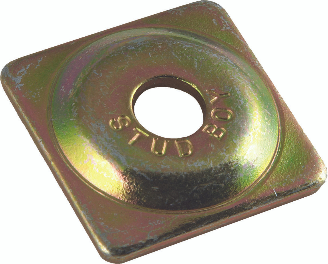STUD BOY Square Backer Plates, 18-33937