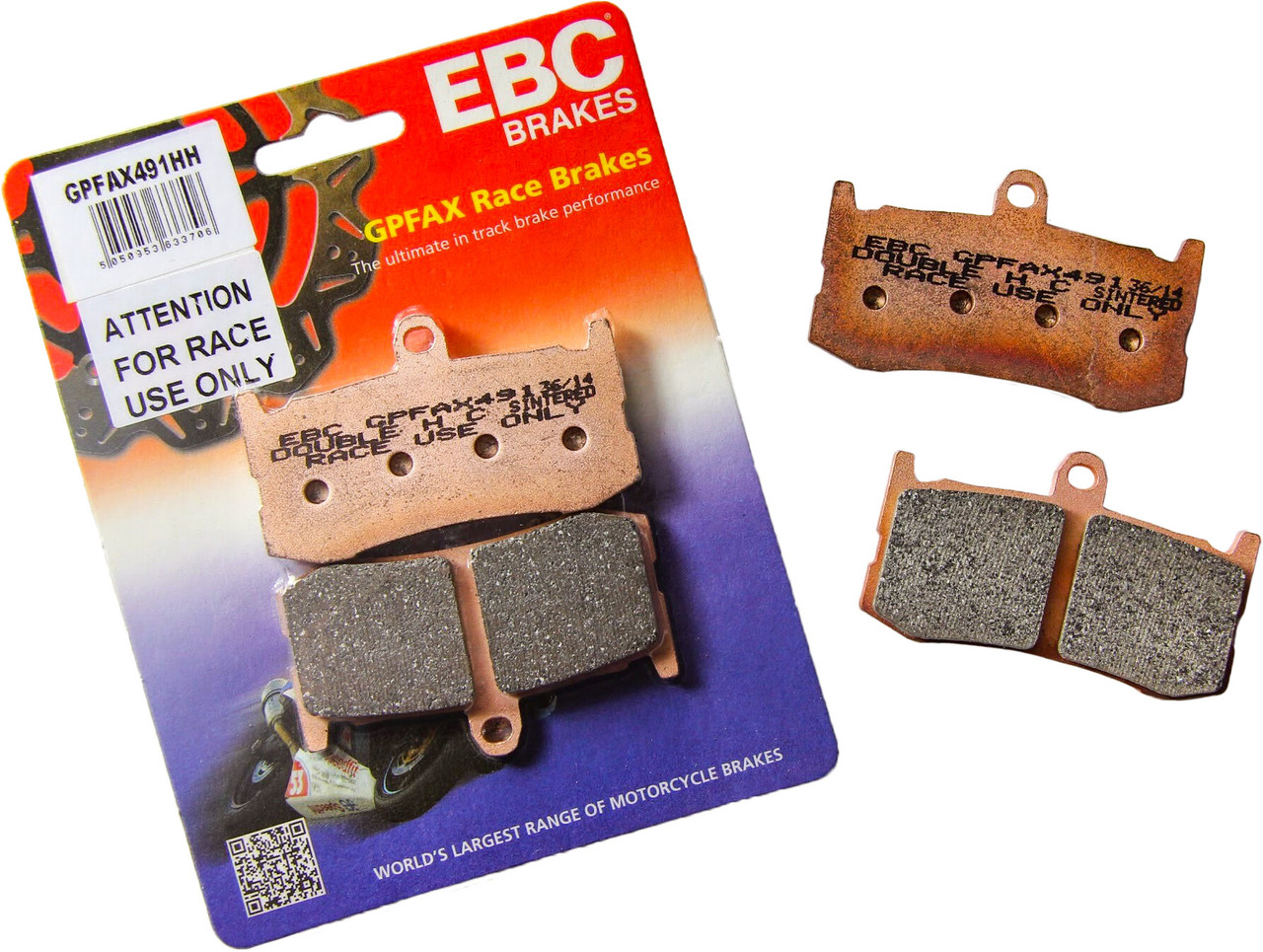 EBC GPFAX Sintered Road Race Brake Pads, 15-700GP