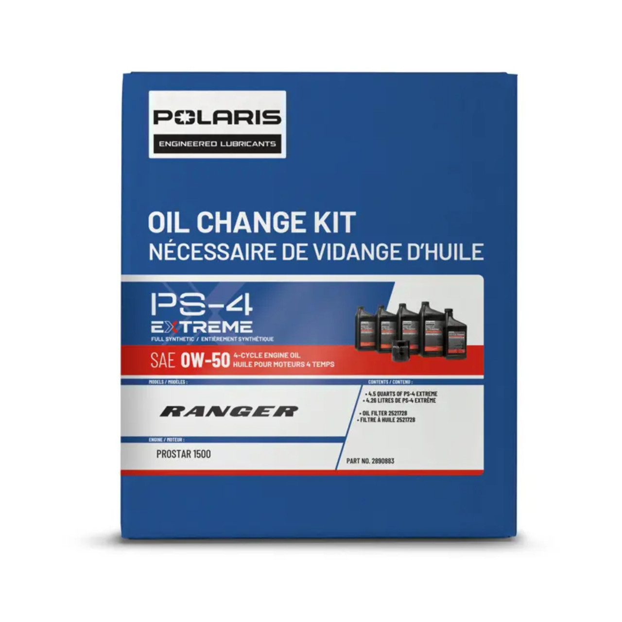 Polaris OEM K-0W50 G3 1500 Ock 4Qt, 2890883