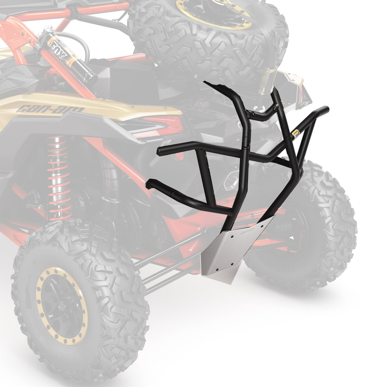 Can-Am New OEM Maverick X3 Black Rear Cage Extension Kit, 715002890