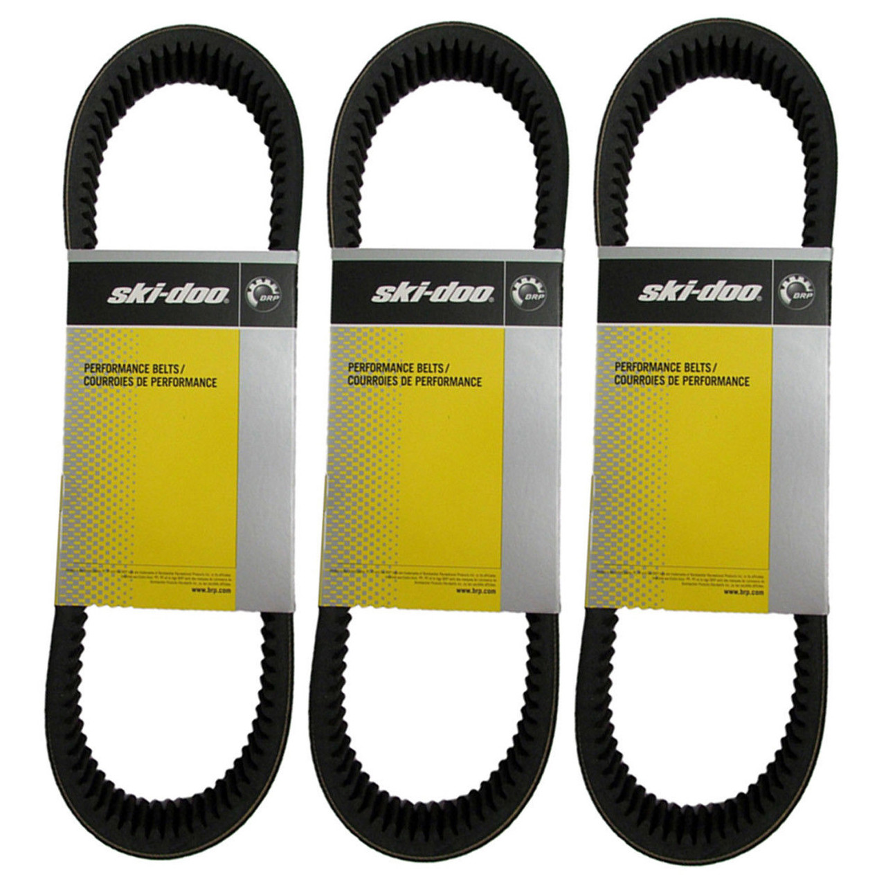 Ski-Doo New OEM Drive Clutch Belt THREE PACK 417300067 Formula Z Deluxe MX-Z