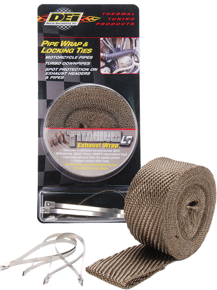DEI Exhaust Wrap & Tie Kit, 790-01012