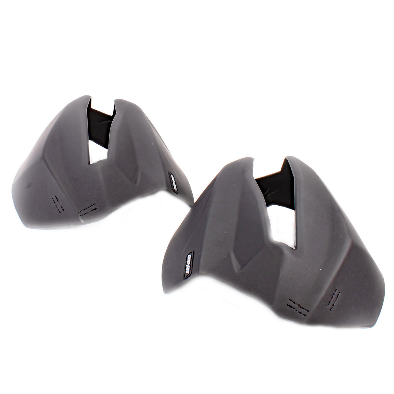 Ski-Doo OEM, Lynx Black Semi-Rigid Handguard Extension Kit, 860200781