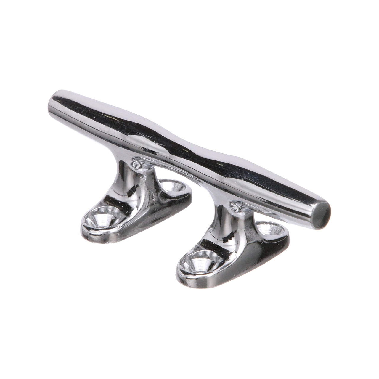 Seachoice New OEM Hollow Base Cleat 4" Chrome, 50-30481