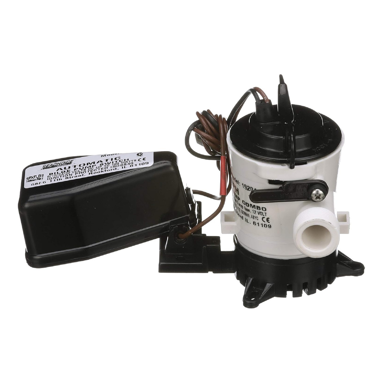 Seachoice New Bilge Pump & Float Switch 500gph, 50-19201