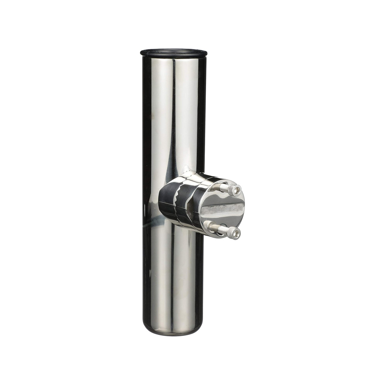 Seachoice New Clamp-On Fishing Rod Holder 9 in. Stainless Steel, 50-89151