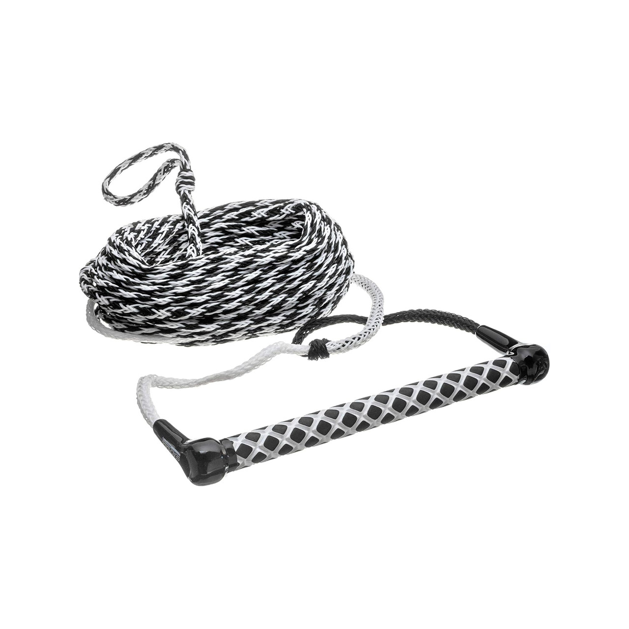 Seachoice New Wakeboard Rope 75 Ft. Long 15 in. Handle Black/White, 50-86821