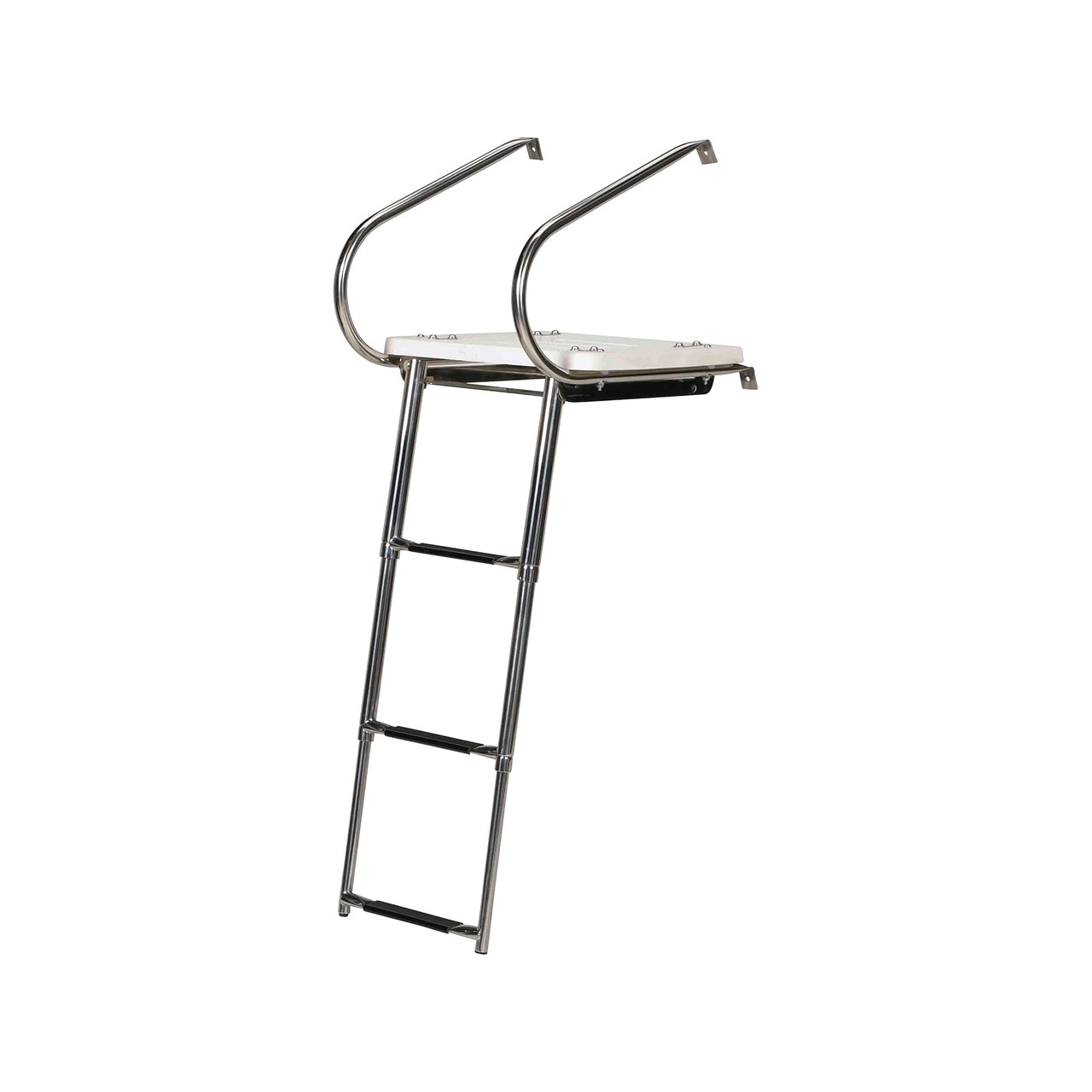 Seachoice New Deluxe 3 Step Telescopic Ladder, 50-71191
