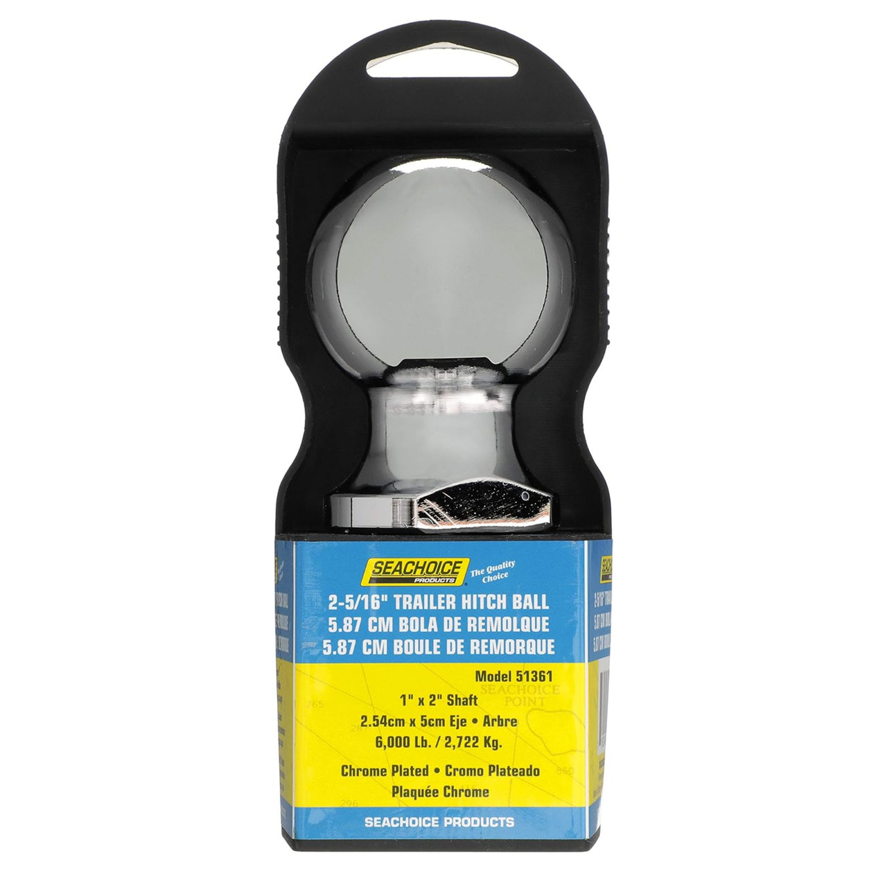 Seachoice New Trailer Hitch Ball 2-5/16", 50-51361