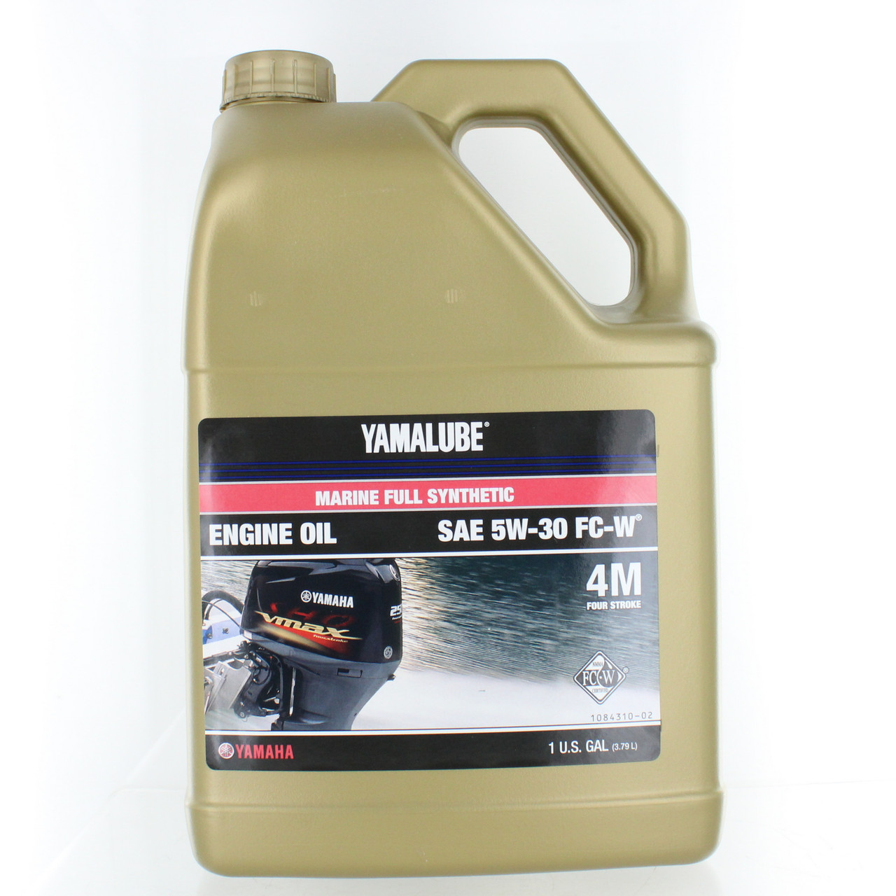 Yamaha New OEM Marine Full Synthetic Engine Oil SAE 5W-30 FC-W, LUB-05W30-FC-04