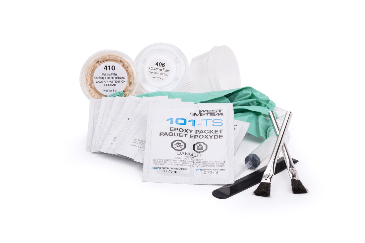 West Systems Fiberglass Boat Repair Kit, 655-105K