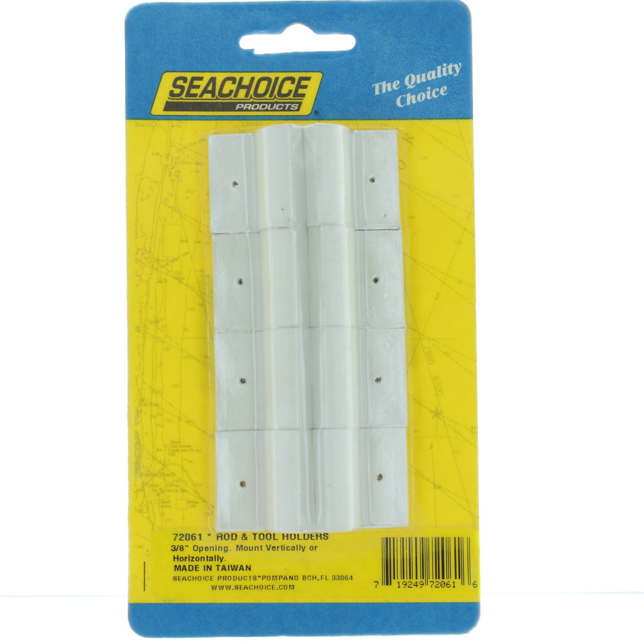 SeaChoice Marine 3/8" Rod & Tool Boat Antenna Rubber Holders 4 Pack 50-72061