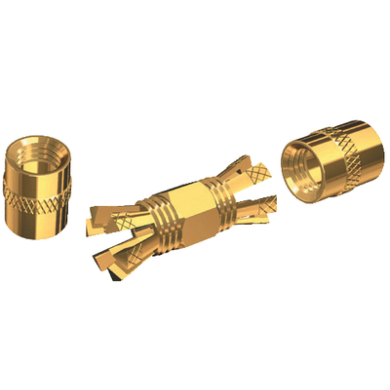 Shakespeare New Vhf Centerpin Solderless Splice Coax Connector, 167-PL258CPG