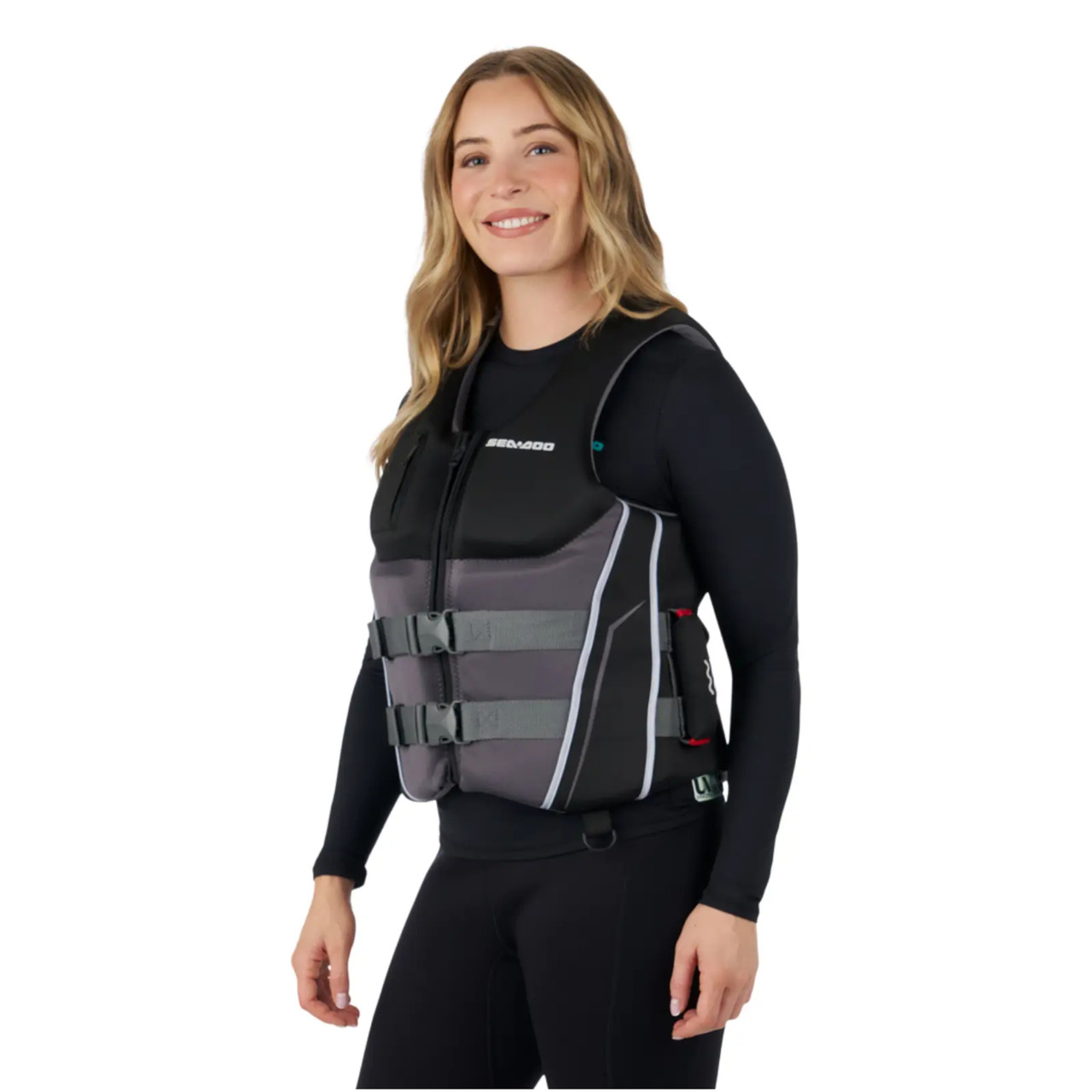 Sea-Doo OEM, Unisex Medium Wave Grip PFD/Life Jacket, 2870290690