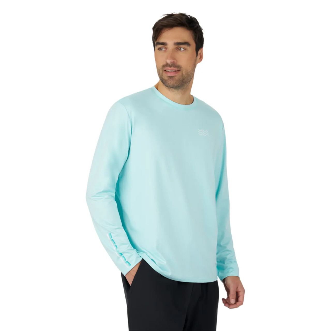 Sea-Doo OEM, Men's Large Sets Us Free UV Long Sleeve Shirt, 2880200938