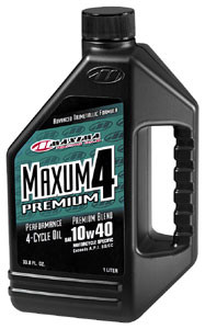 MAXIMA RACING OIL Maxum-4 Prem.10W40 128Oz., 349128