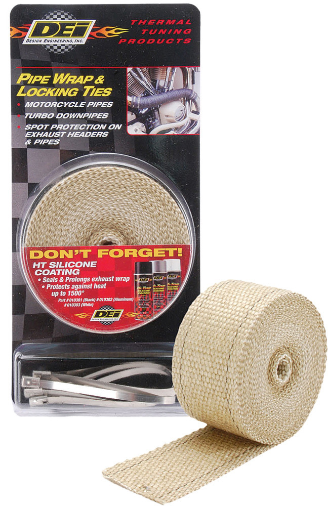 DEI Exhaust Wrap & Tie Kit, 790-01011
