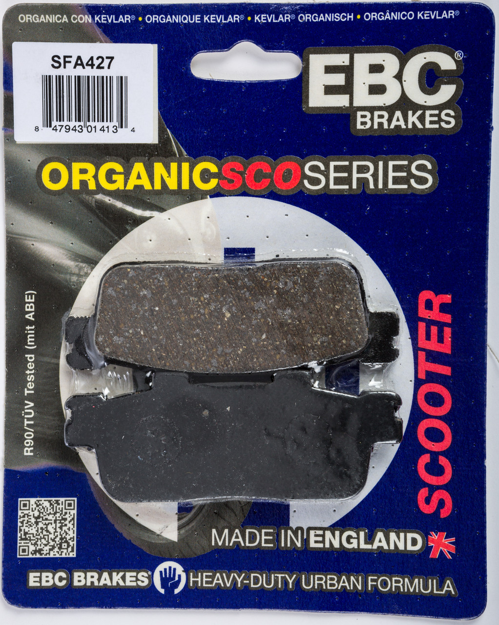 EBC Organic Brake Pads, 153-427