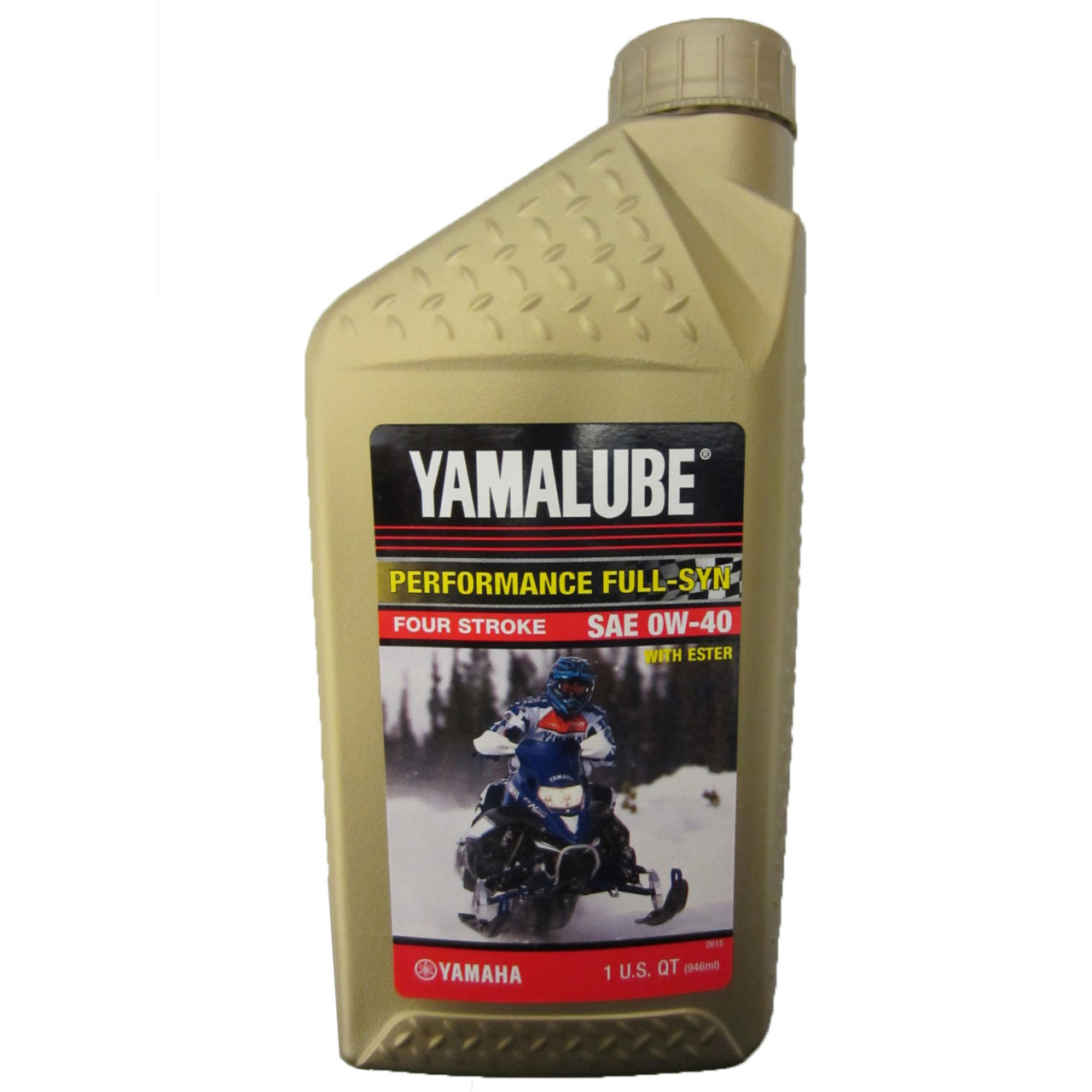 Yamaha New OEM 0W40 Synthetic Oil Quart, LUB-00W40-FS-12