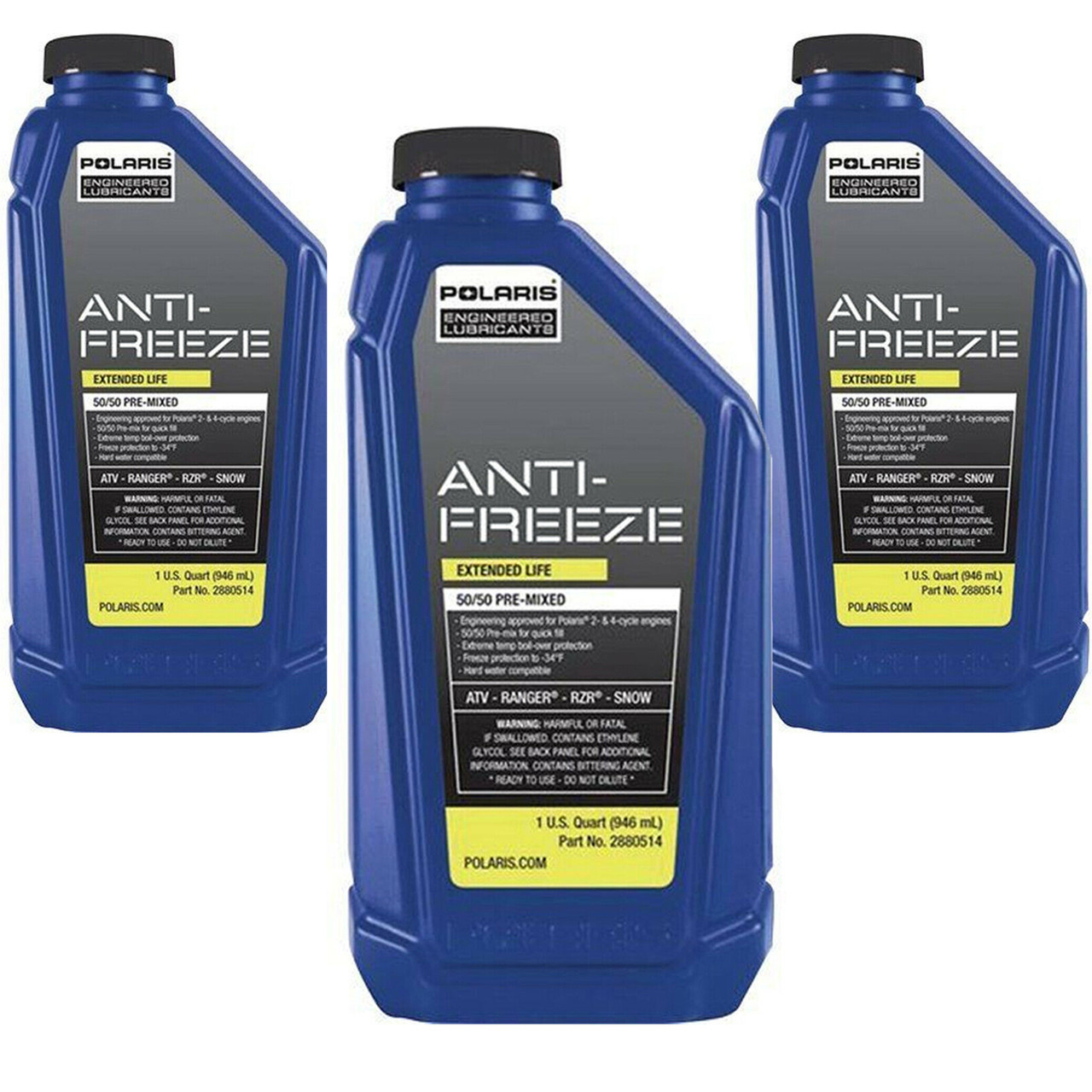 Polaris OEM Antifreeze Coolant, 2880514x3