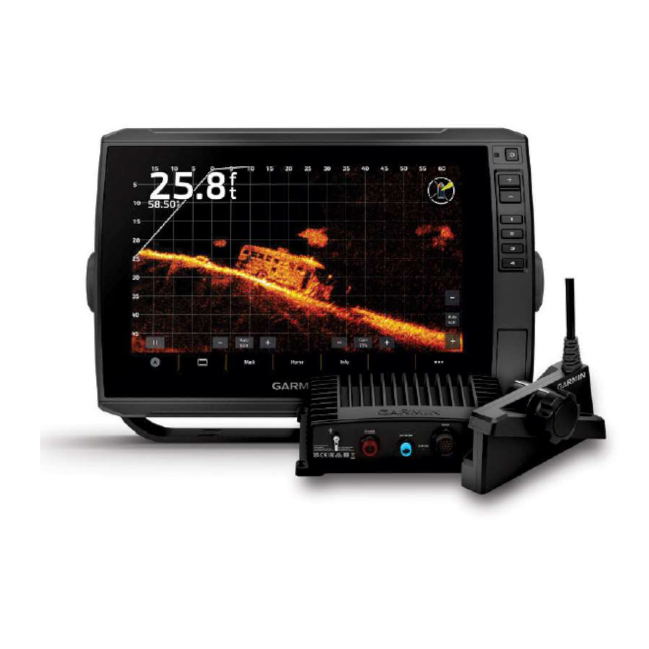 Garmin OEM ECHOMAP Ultra 2 106sv 10" & Livescope Plus Bundle, 010-02880-10