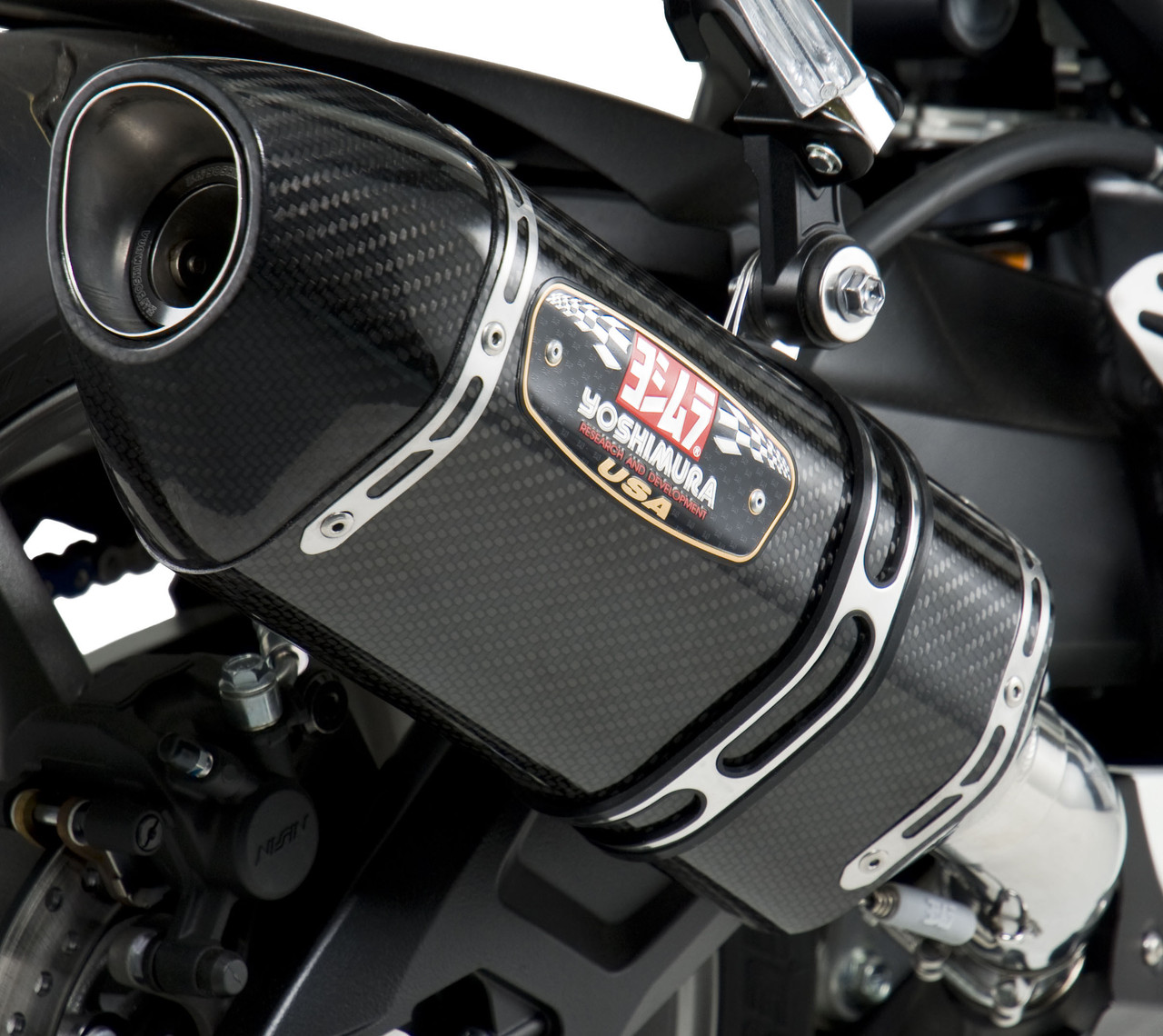 YOSHIMURA R-77 Slip-On Exhaust, 960-1424