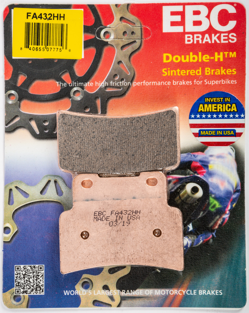 EBC Standard Brake Pads, 15-432H