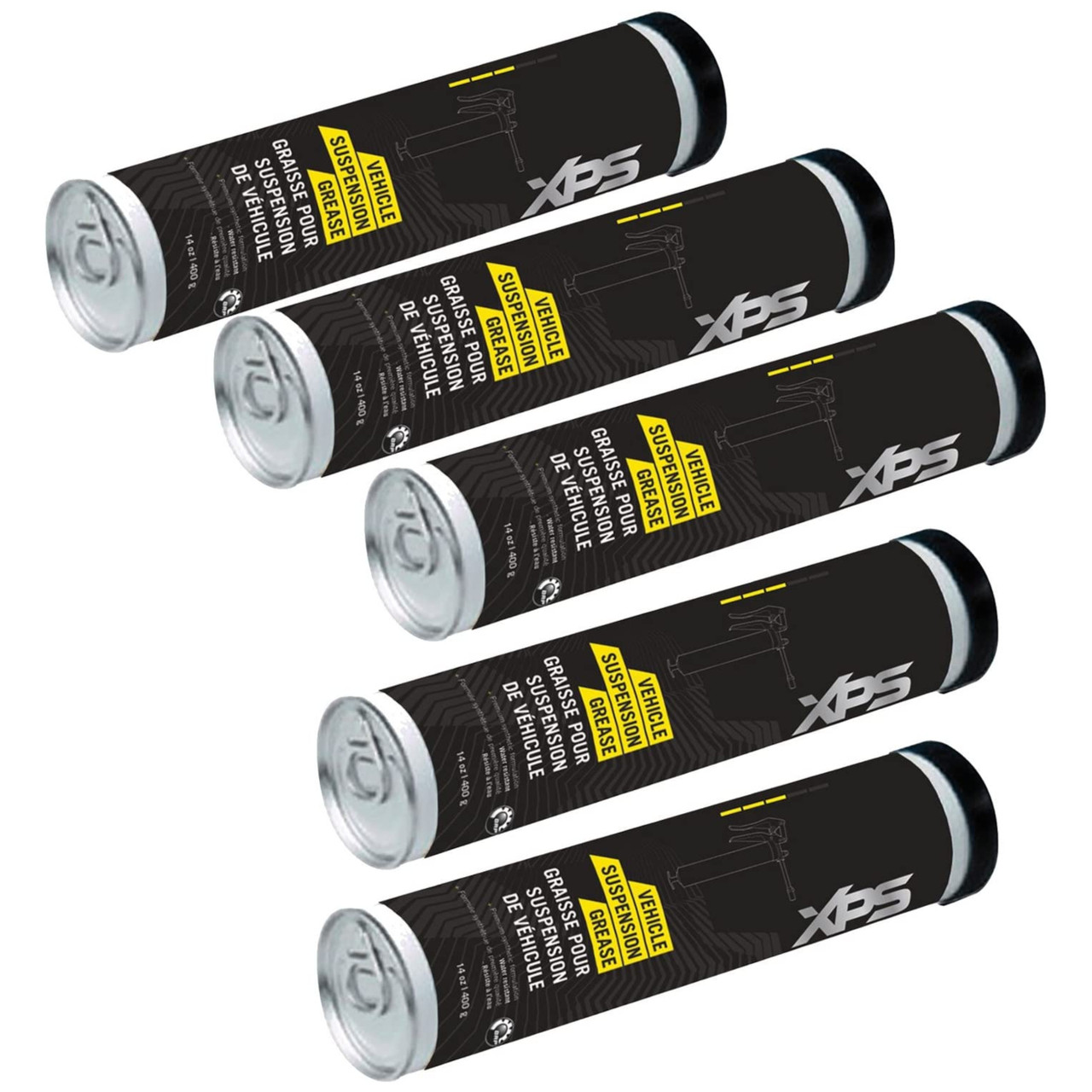 Ski-Doo New OEM, XPS Synthetic Vehicle Suspension Grease 5- 14 Oz Tubes, 9779163 Ski-Doo New OEM, XPS Synthetic Vehicle Suspension Grease 5- 14 Oz Tubes, 9779163