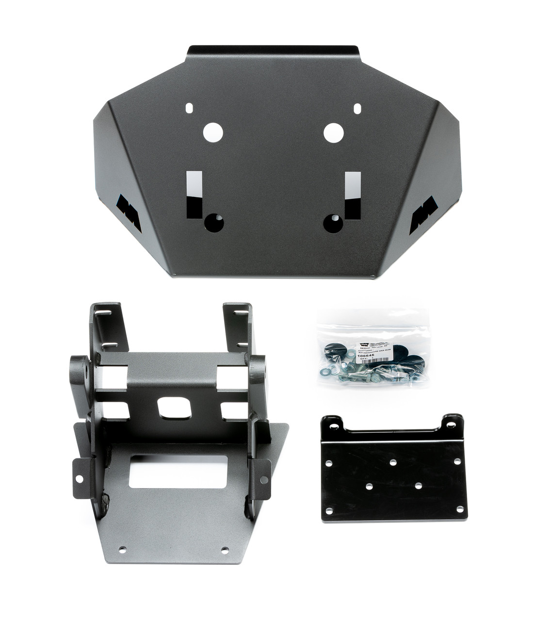 WARN Front UTV Bumper Winch Mount, 619-106612