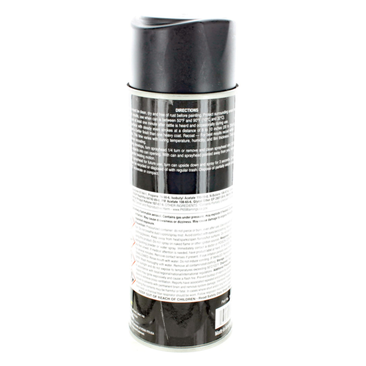 PJ1 New High Temp Engine & Case Spray Paint Satin Black 12oz Set of 6 3712-0028