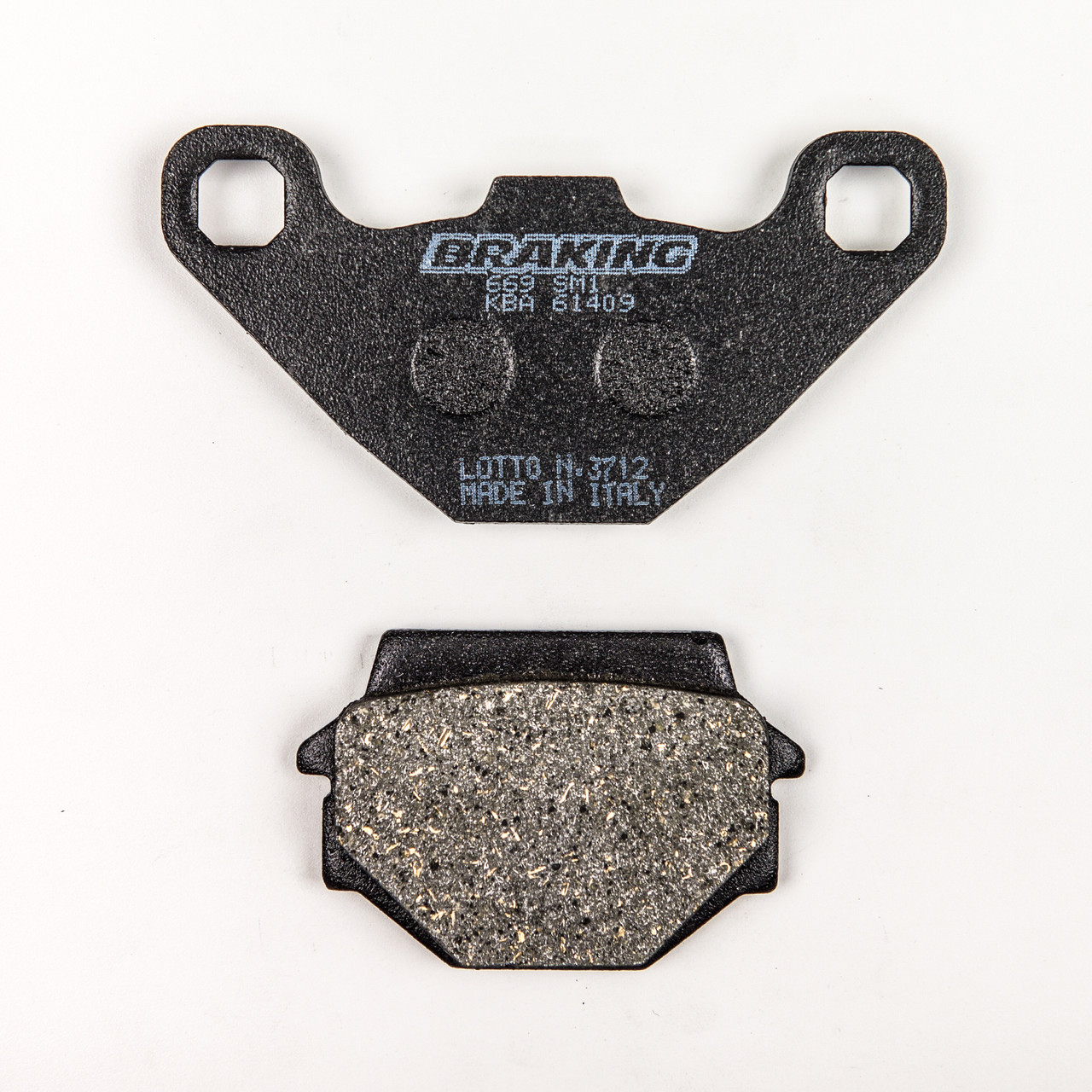 BRAKING Semi-Metallic Brake Pads, 31-669S