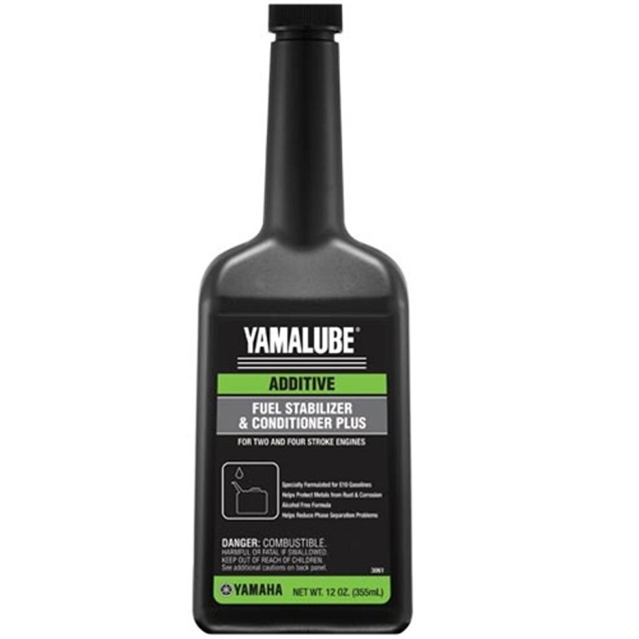 Yamaha OEM Yamalube Outboard Fuel Stabilizer & Conditioner Plus, ACC-FSTAB-PL-12