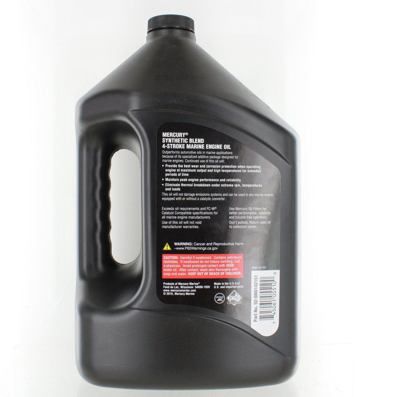 Mercury Marine / Mercruiser New OEM 10w30 Synthetic Oil, 92-8M0142151