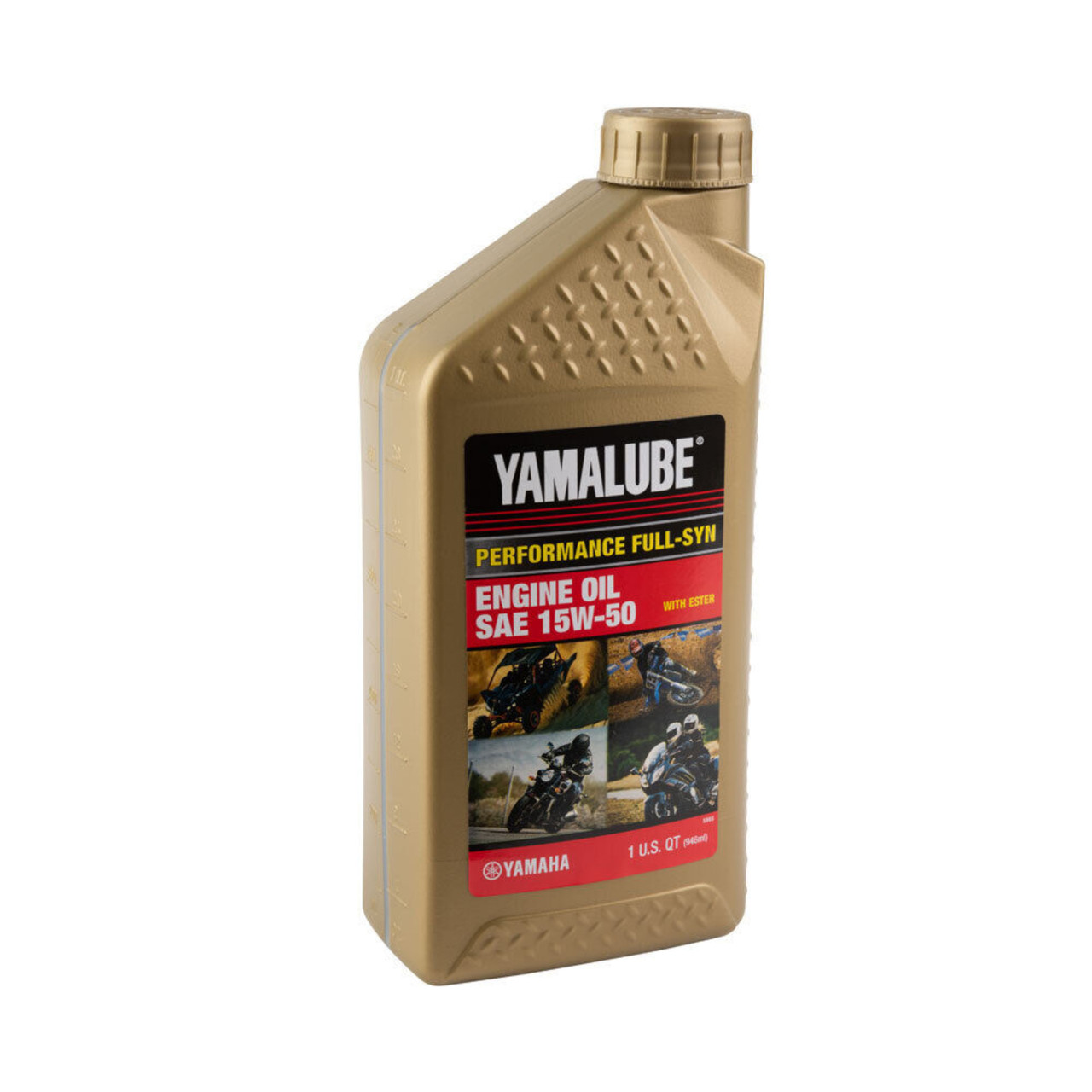 Yamaha New OEM Full Synthetic Engine Oil, 32oz. 15W-50, LUB-15W50-FS-12