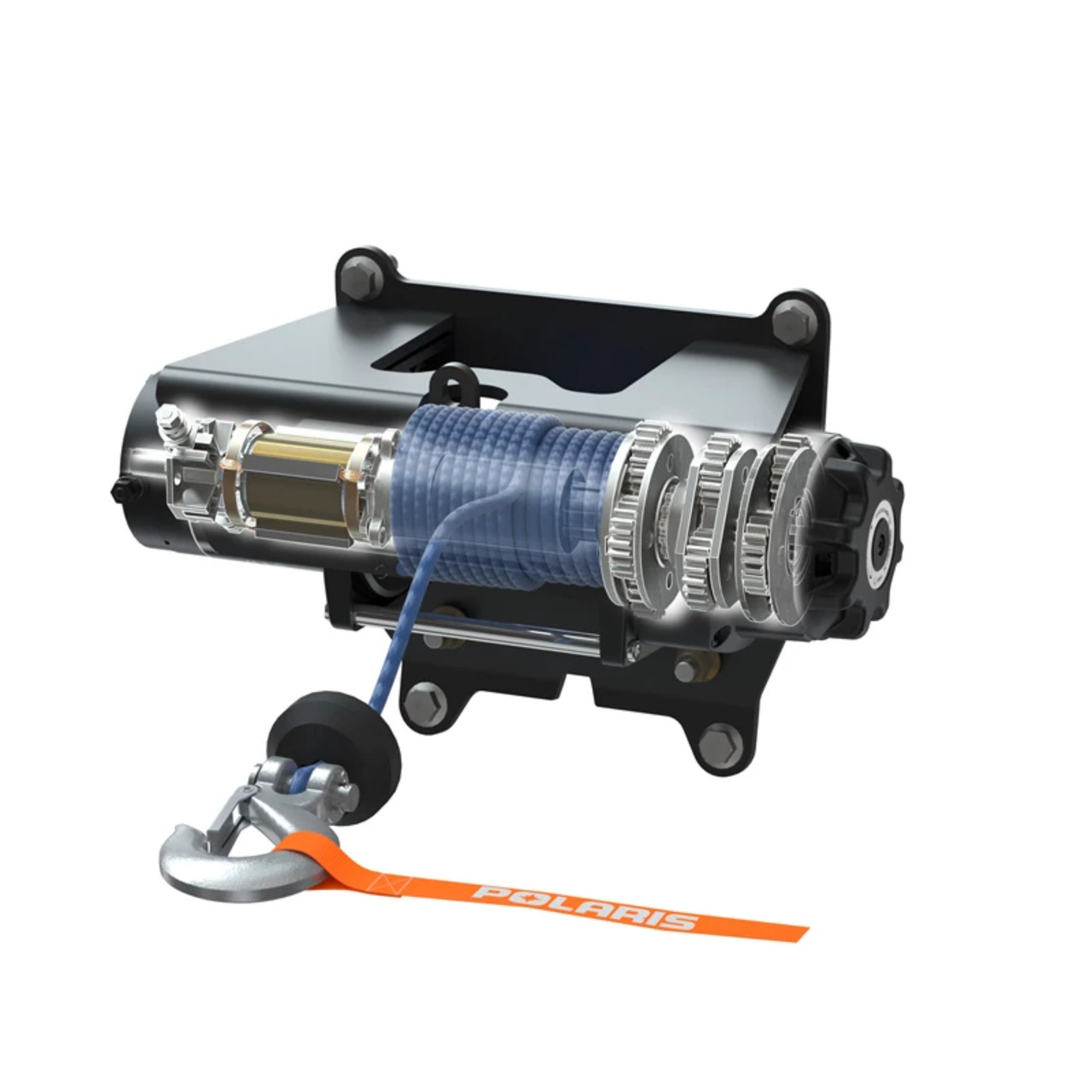 Polaris OEM Pro HD 4,500 LB Winch 50ft 1.6-HP Motor, RZR, 2884340
