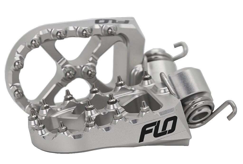 FLO MOTORSPORTS Low Footpegs, 122-8057S