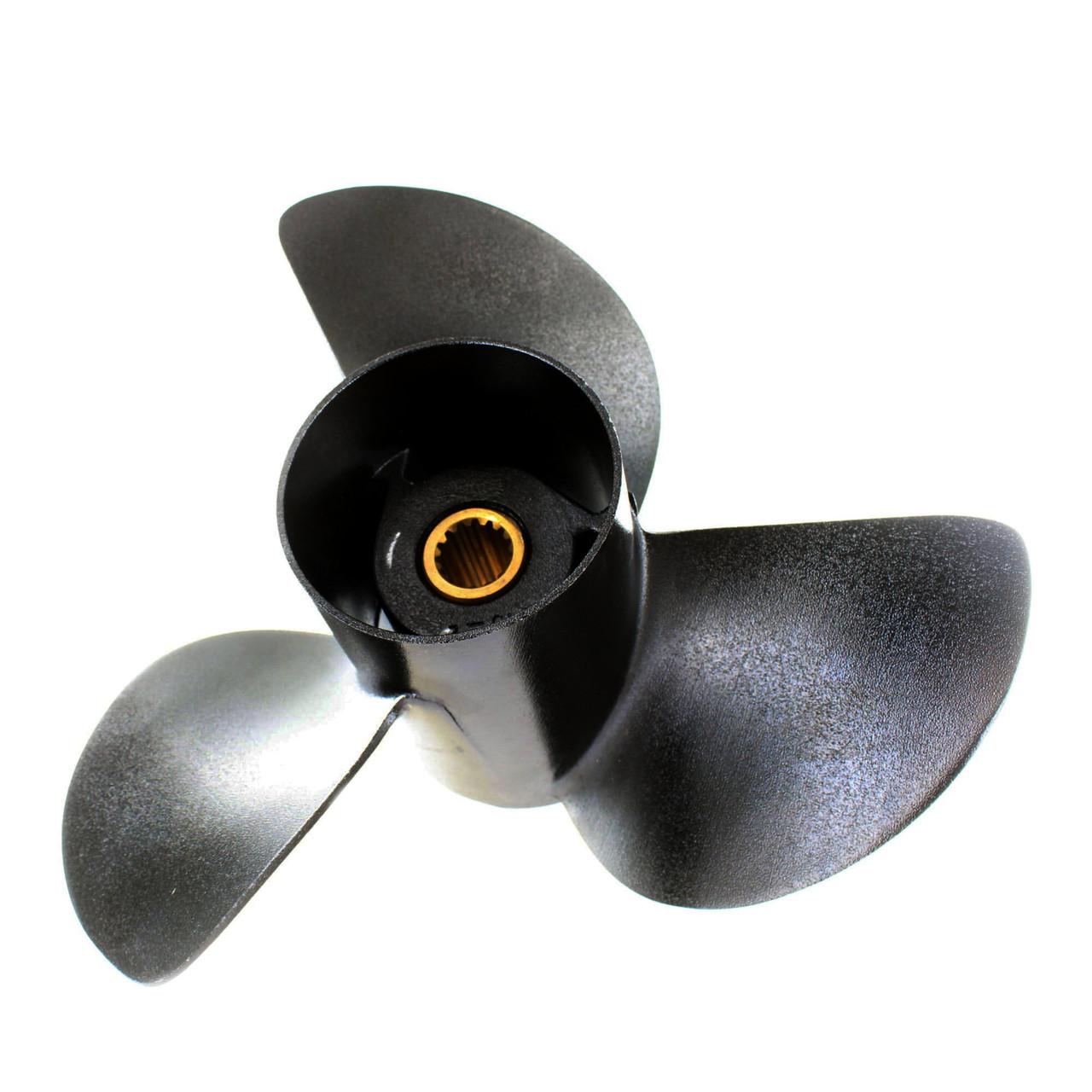 Mercury Marine OEM QuickSilver Black 3 Blade 13.5x13 Propeller, 48-FP743-2