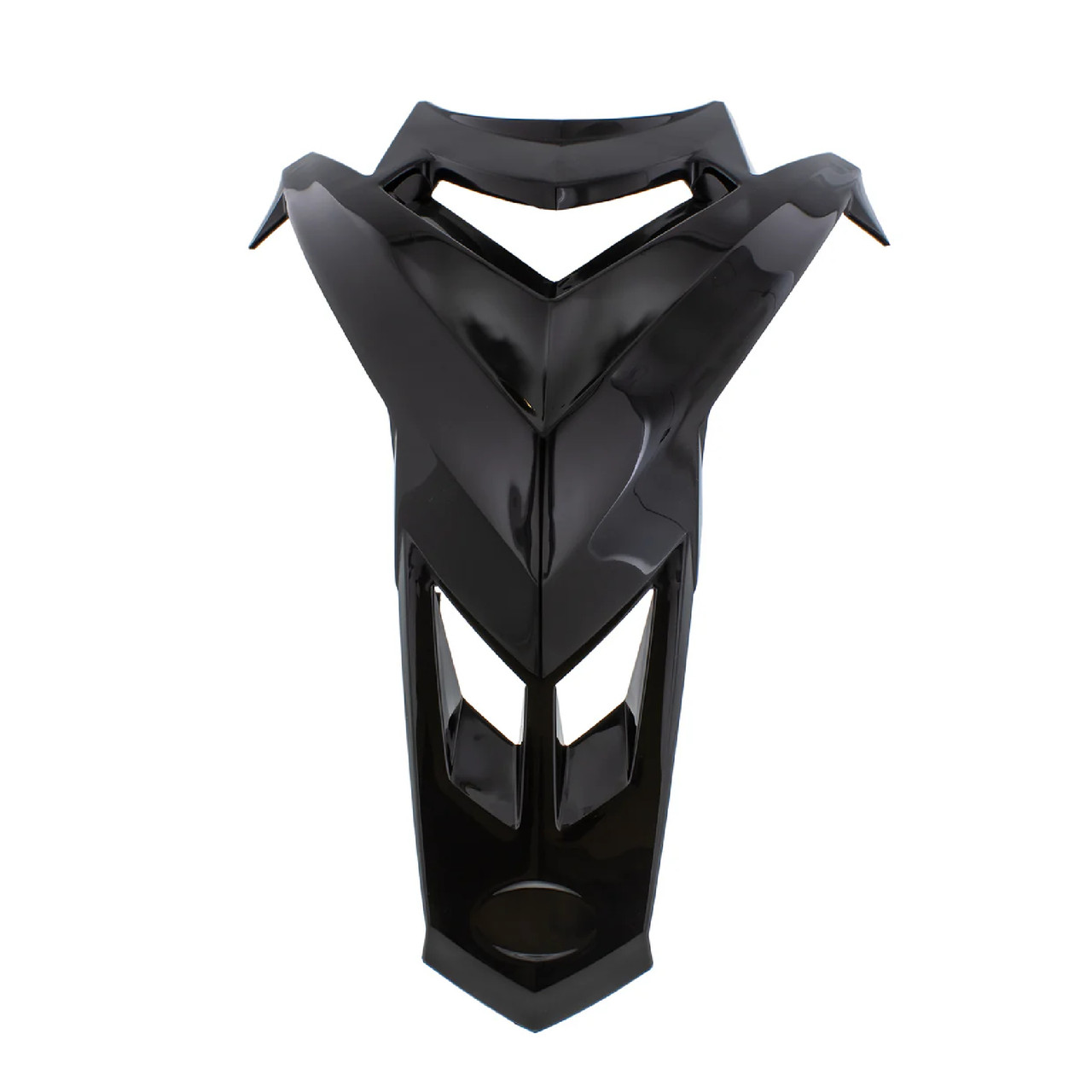 Polaris OEM Gloss Black Front Cover for Predator, 5434434-070