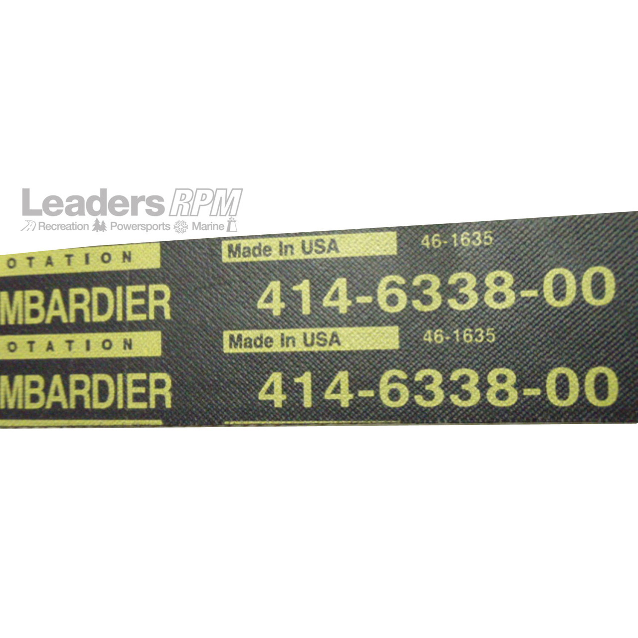 Ski-Doo New OEM Skandic Drive Clutch Belt FIVE PACK 414633800; 414-6338-00