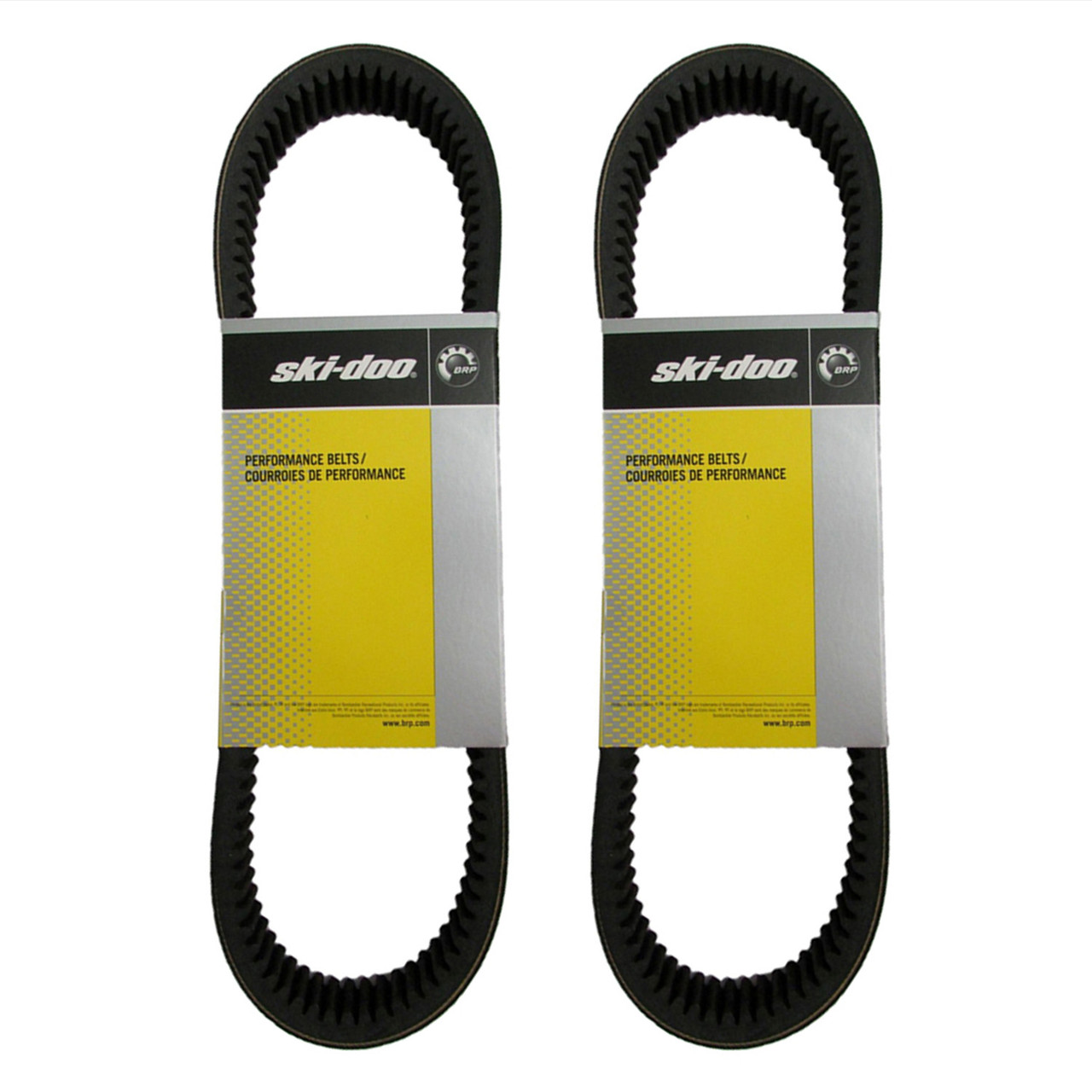 Ski-Doo New OEM Drive Clutch Belt TWO PACK Formula Z Deluxe MX-Z 417300067