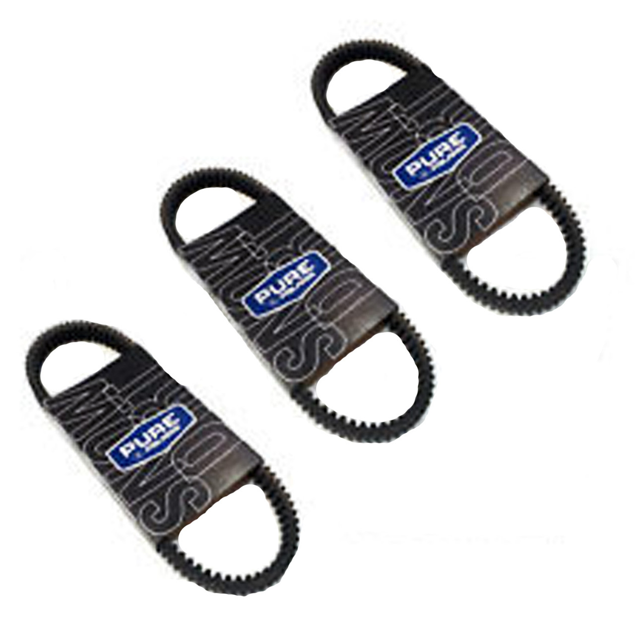 Polaris OEM CVT Top Cog Drive Belt THREE PACK 3211075