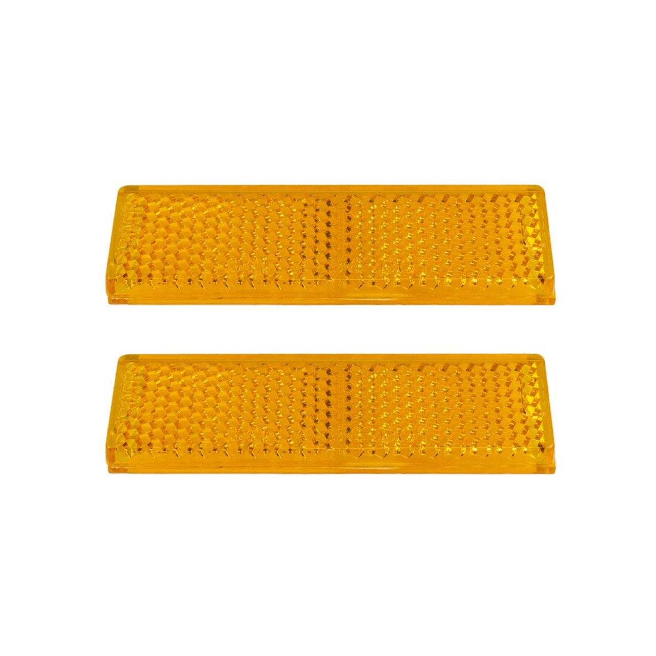 Polaris Snowmobile New OEM 2/PK Reflector Assembly, Amber, 2670134