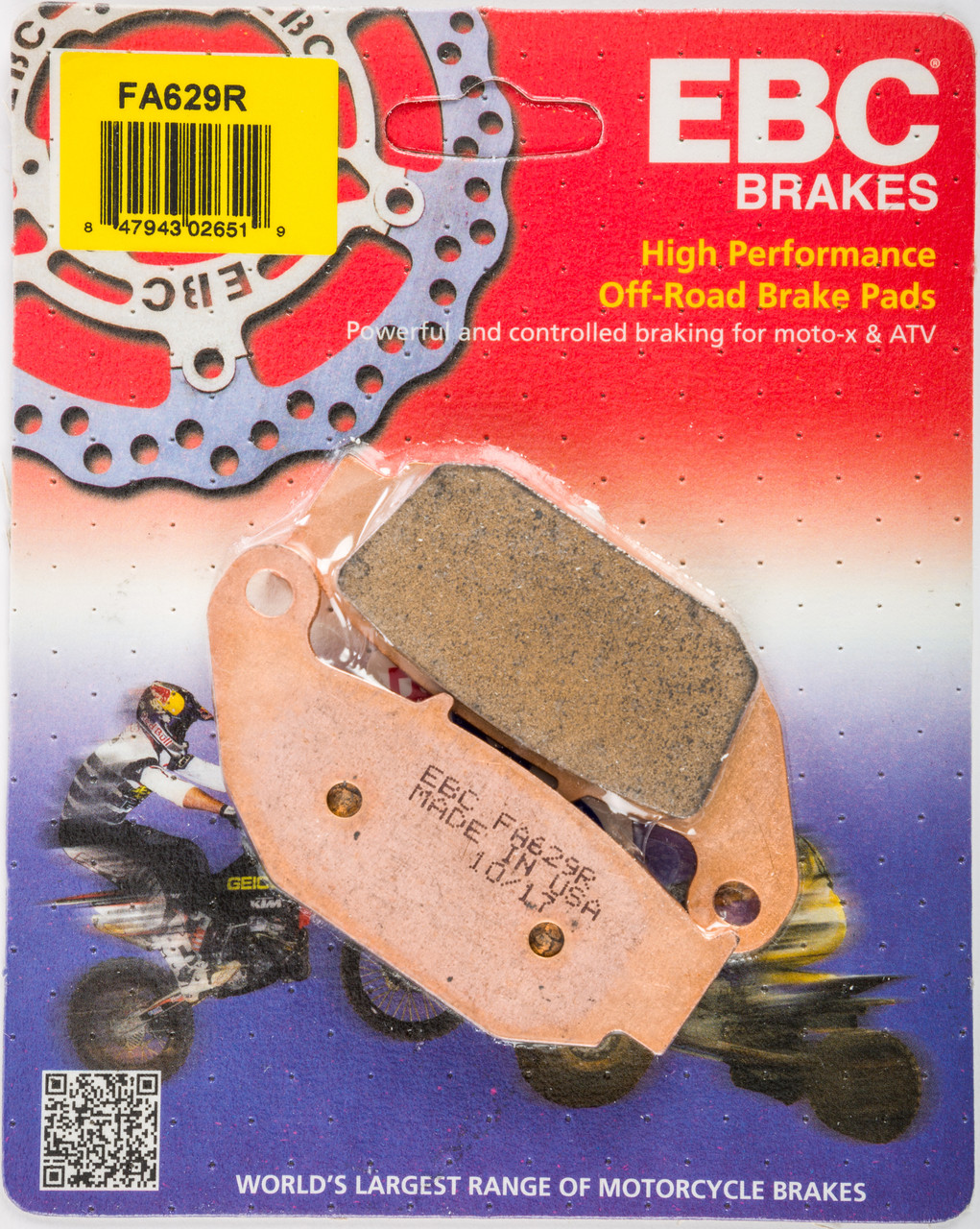 EBC Standard Brake Pads, 15-629R
